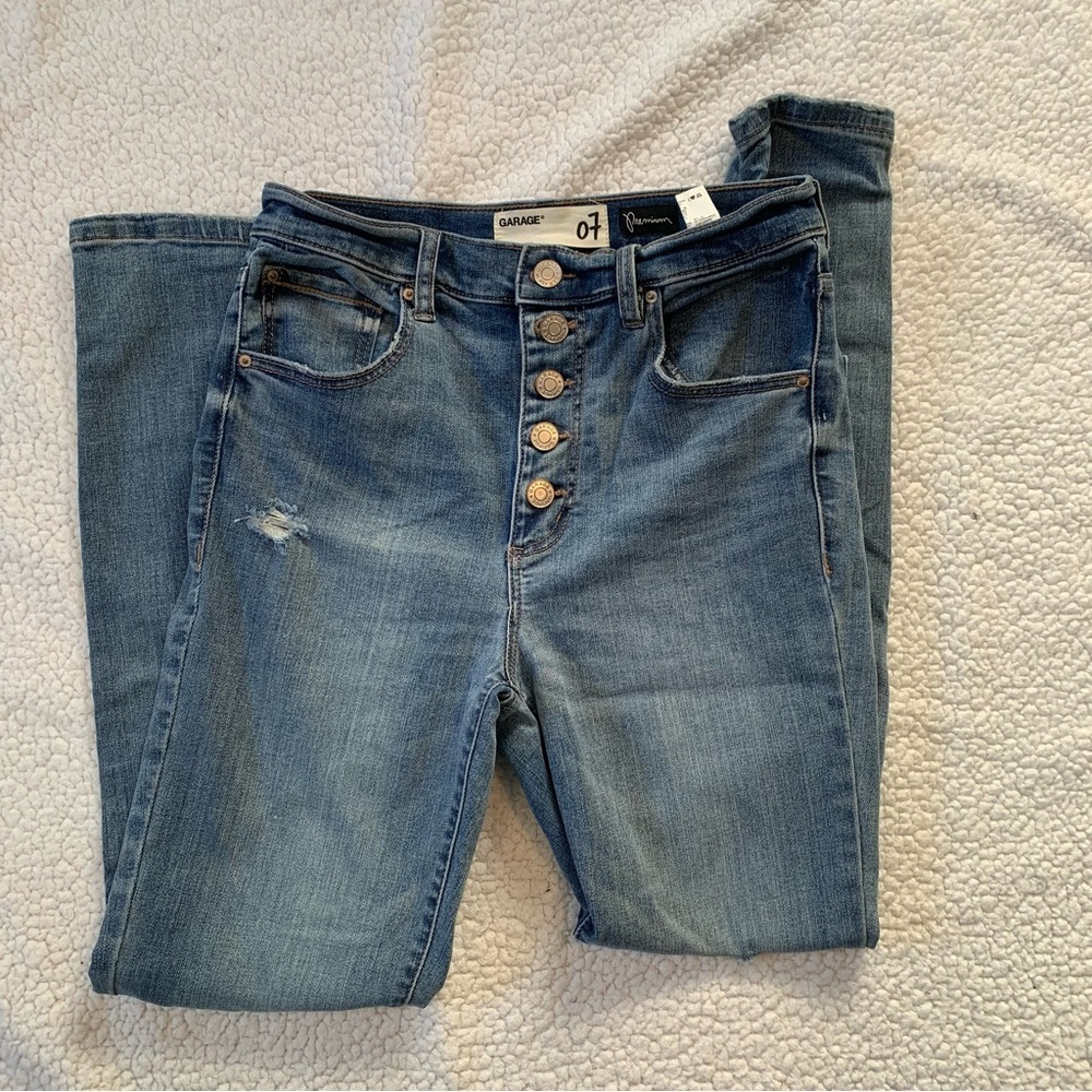 Garage Ultra High Rise Skinny Jeans - Picture 4 of 11
